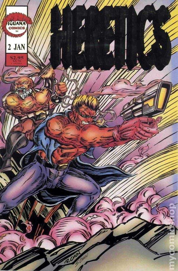 Heretics #2 VG 1994 Stock Image Low Grade