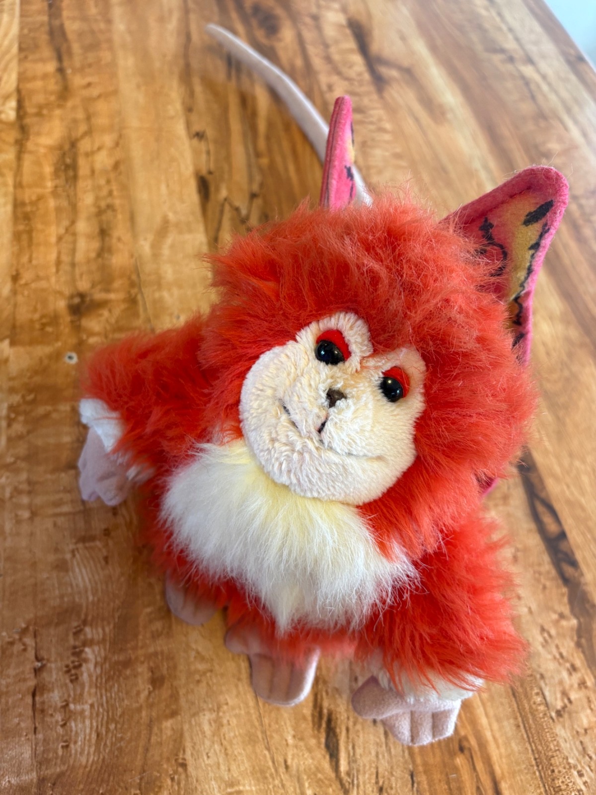 Vintage Original 1986 Disney Captain EO Fuzzball Plush