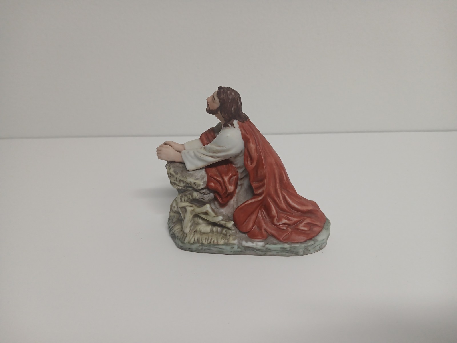 Vtg Ceramica Excelsis Figurine - Christ in Garden of Gethsemane #\'d /5000