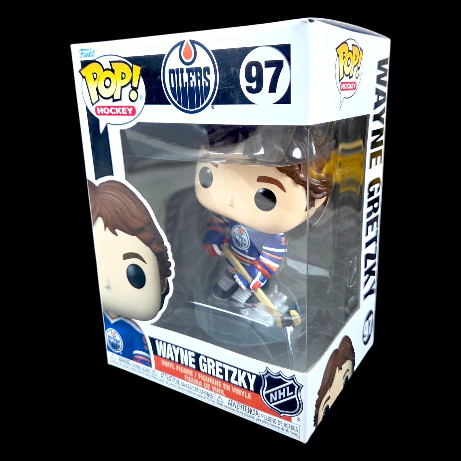 Funko Pop NHL Hockey Edmonton Oilers - Wayne Gretzky #97 - NEW MINT In Box
