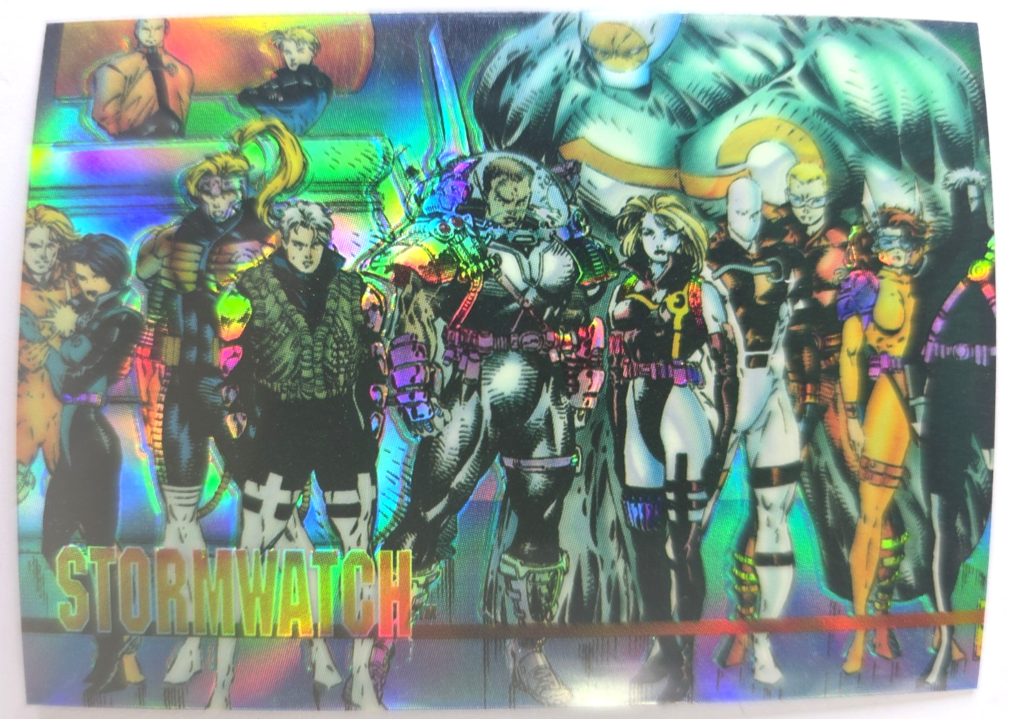 1994 Wildstorm Set 1 #C2 Stormwatch, Holo Chrome Refractor, Rare Insert