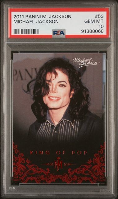 2011 MICHAEL JACKSON #53 PANINI \