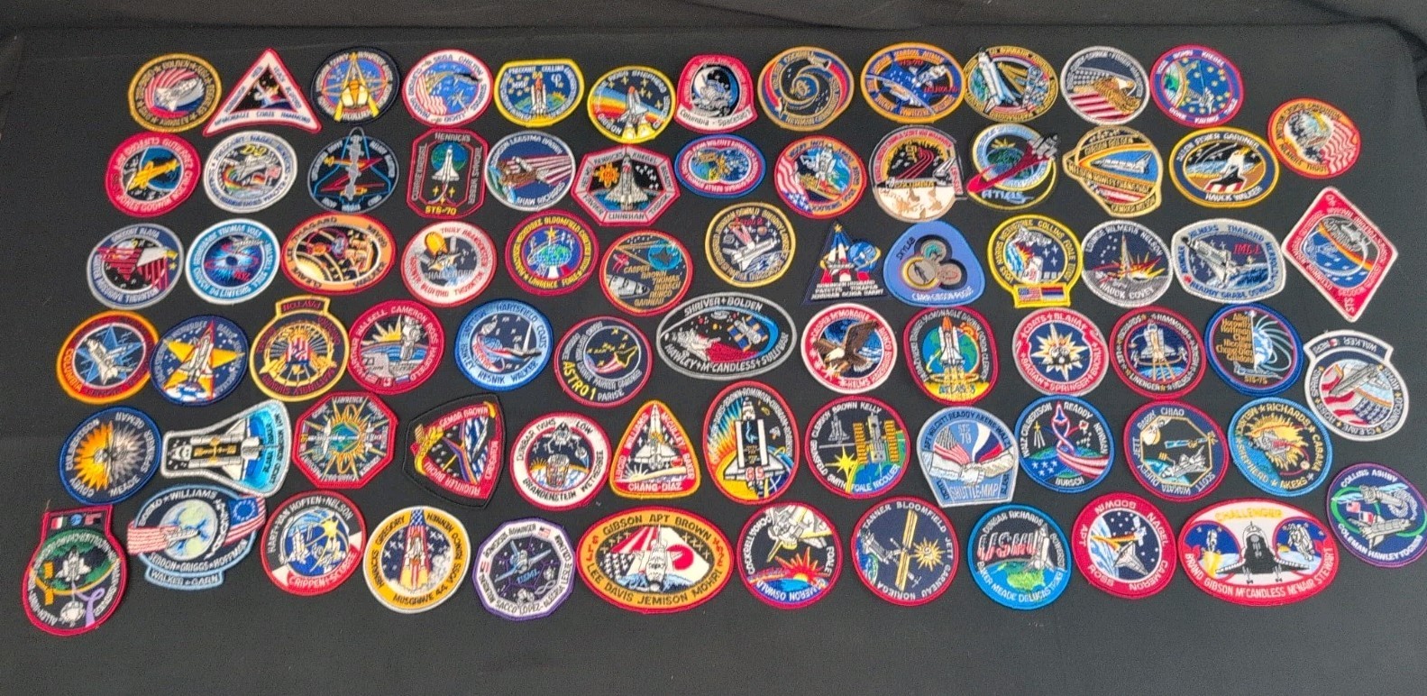 NASA Space Patches Lot of 75