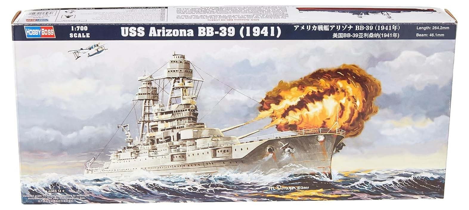 Hobby Boss HY83401 USS Arizona BB-39 Boat Model Building Kit