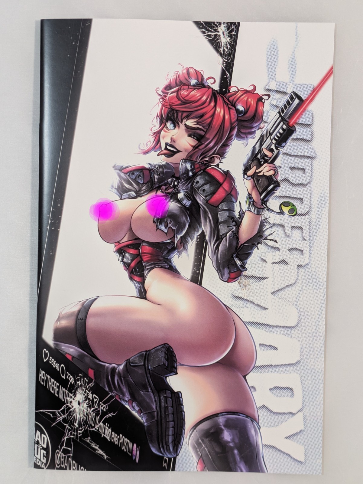 Murder Mary #3 Drax Gal Hot Variant Bad Bug Midnight Media Kickstarter Comic NM