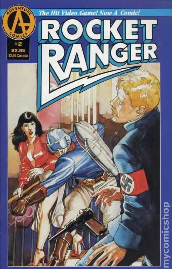 Rocket Ranger #2 VG+ 4.5 1992 Stock Image Low Grade