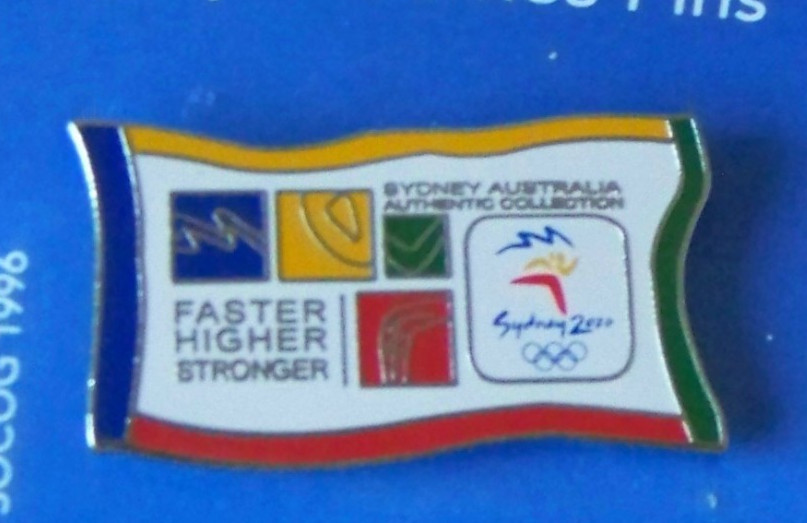 2000 Sydney Olympic Games pin Australia Authentic Collection 1996 tm #'d