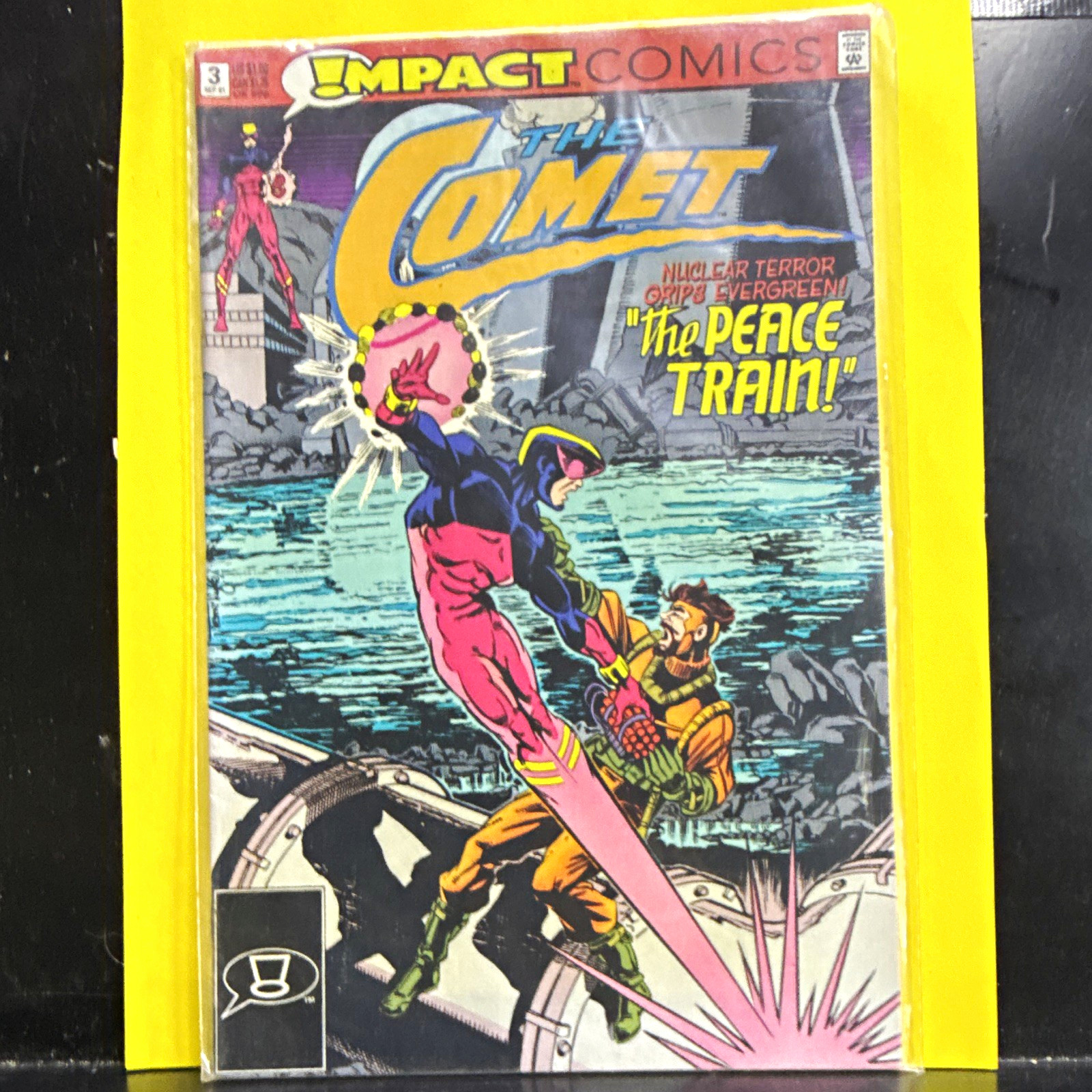 DC Impact Comics The Comet #3 (1991) Single Issue Comic Book The Peace Train