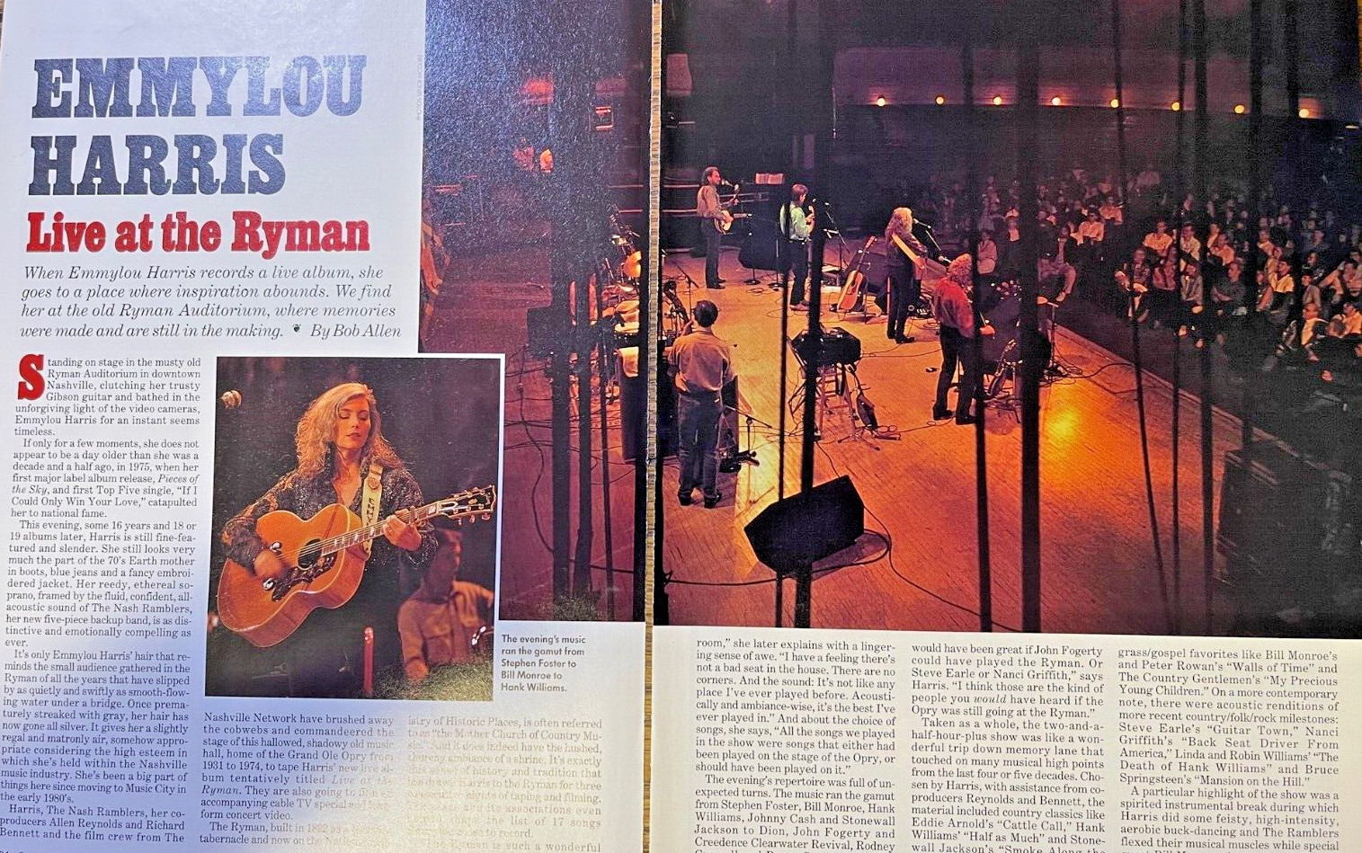 1991 Country Singer Emmylou Harris
