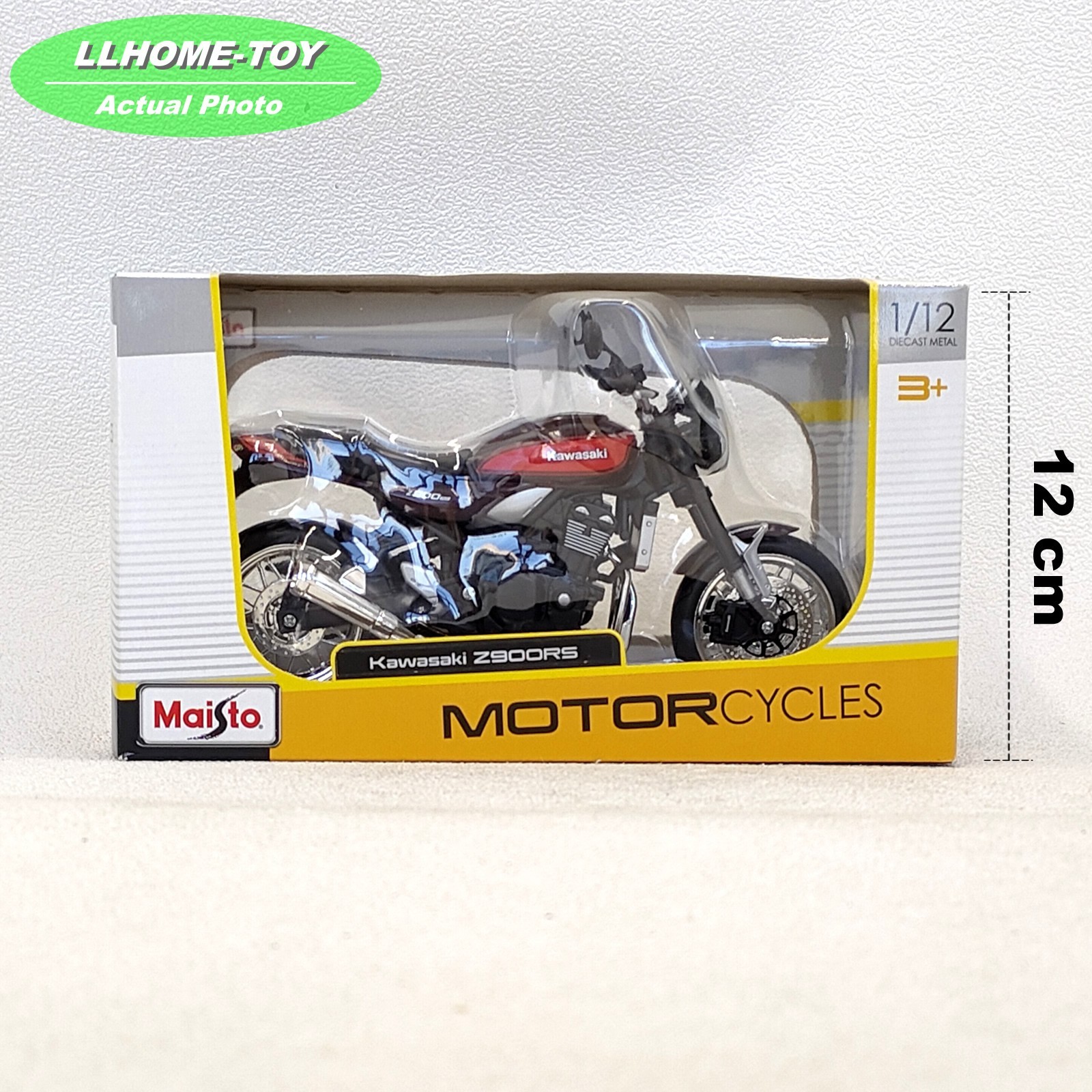 MAISTO 1:12 Kawasaki Z900RS DIECAST MOTORCYCLE BIKE MODEL Toy Gift Collection