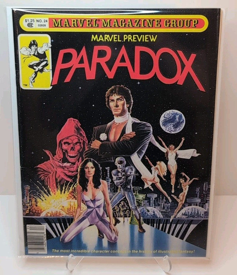 MARVEL PREVIEW #24 - PARADOX - MARVEL COMICS MAGAZINE VF+