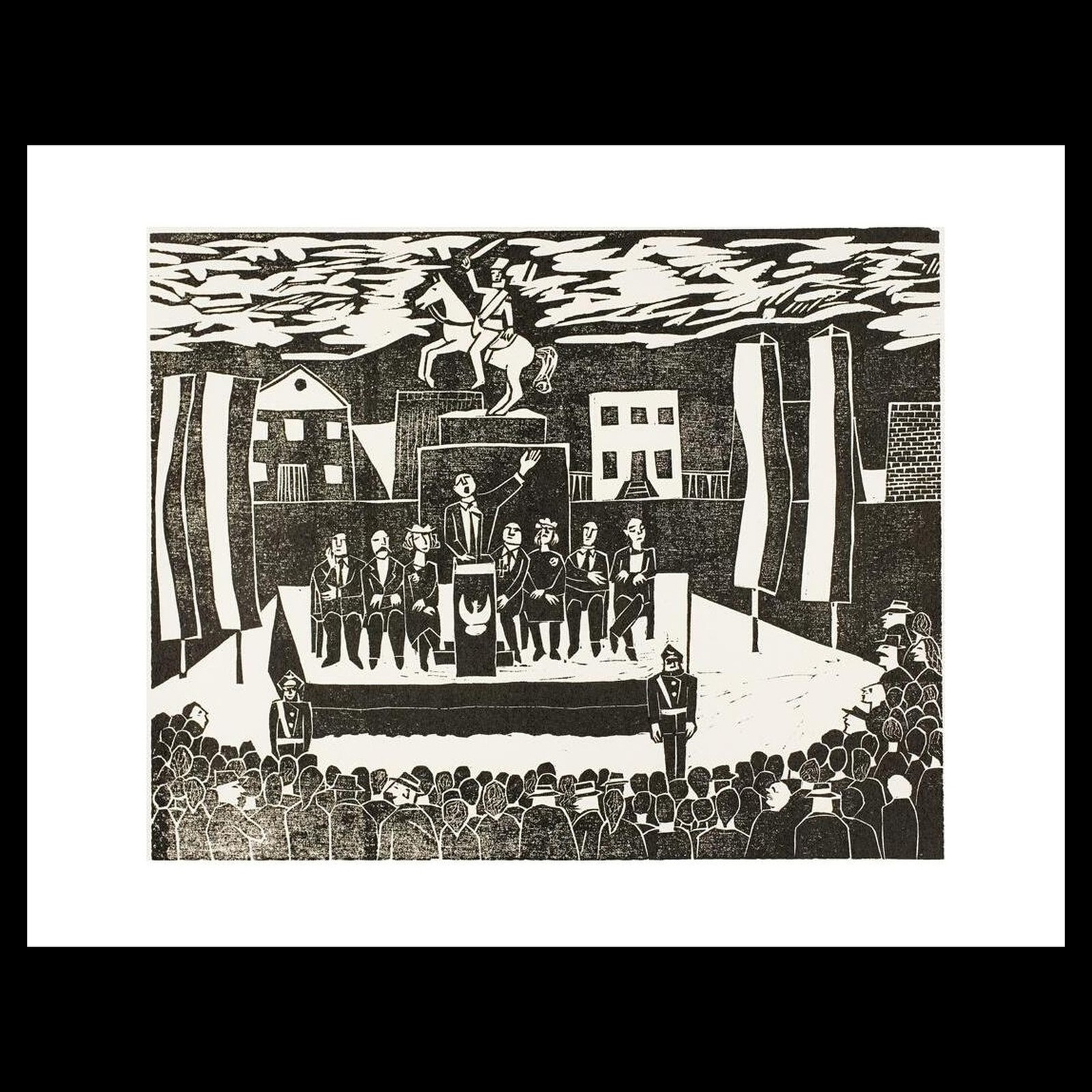 Bronislaw M. Bak - The Polish Question?, from One-Hundred Views of Chicago (1967