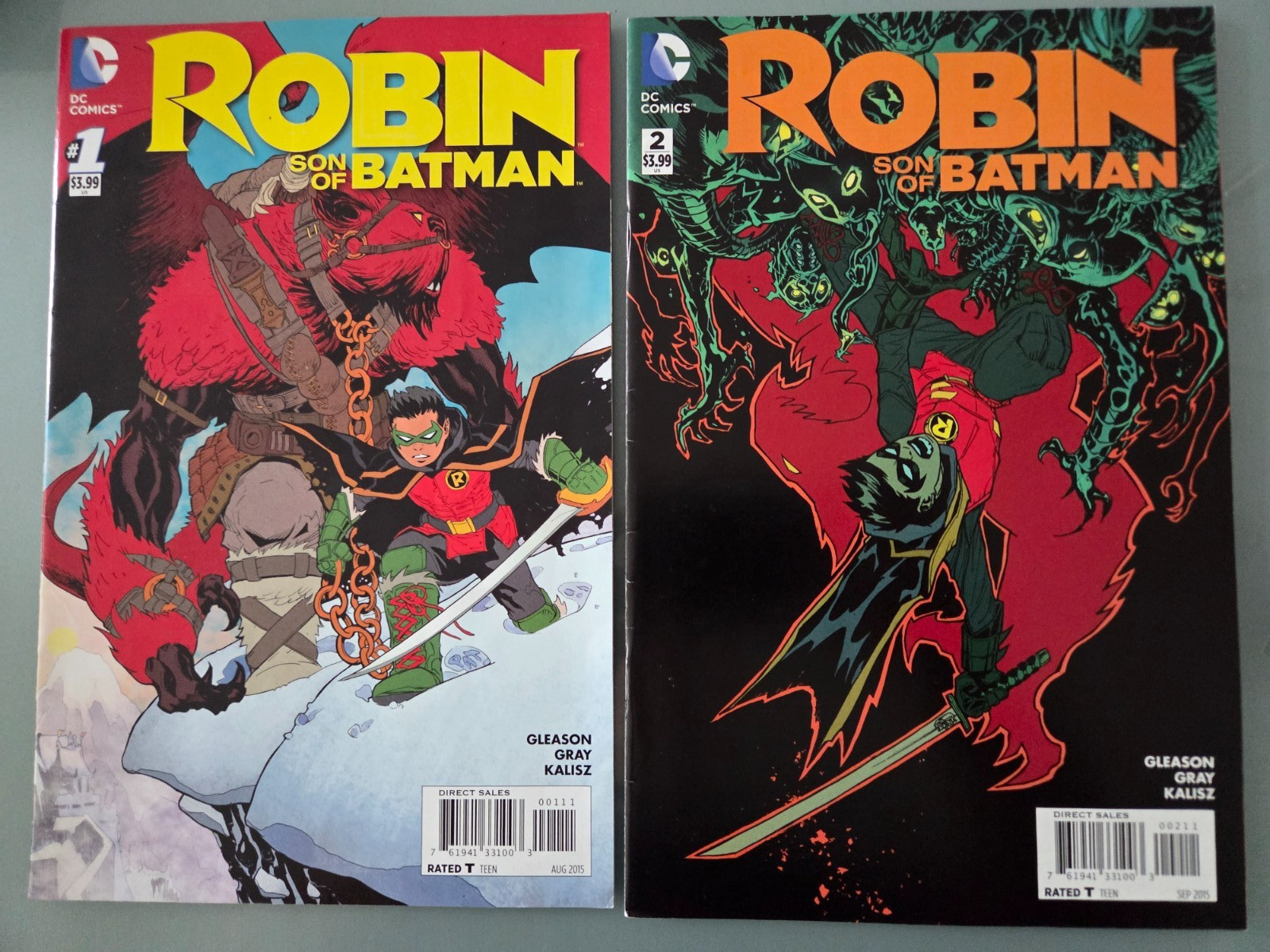 ROBIN SON OF BATMAN #1-7, 9-12 (2015) DC 52 COMICS NEAR COMPLETE DAMIAN WAYNE