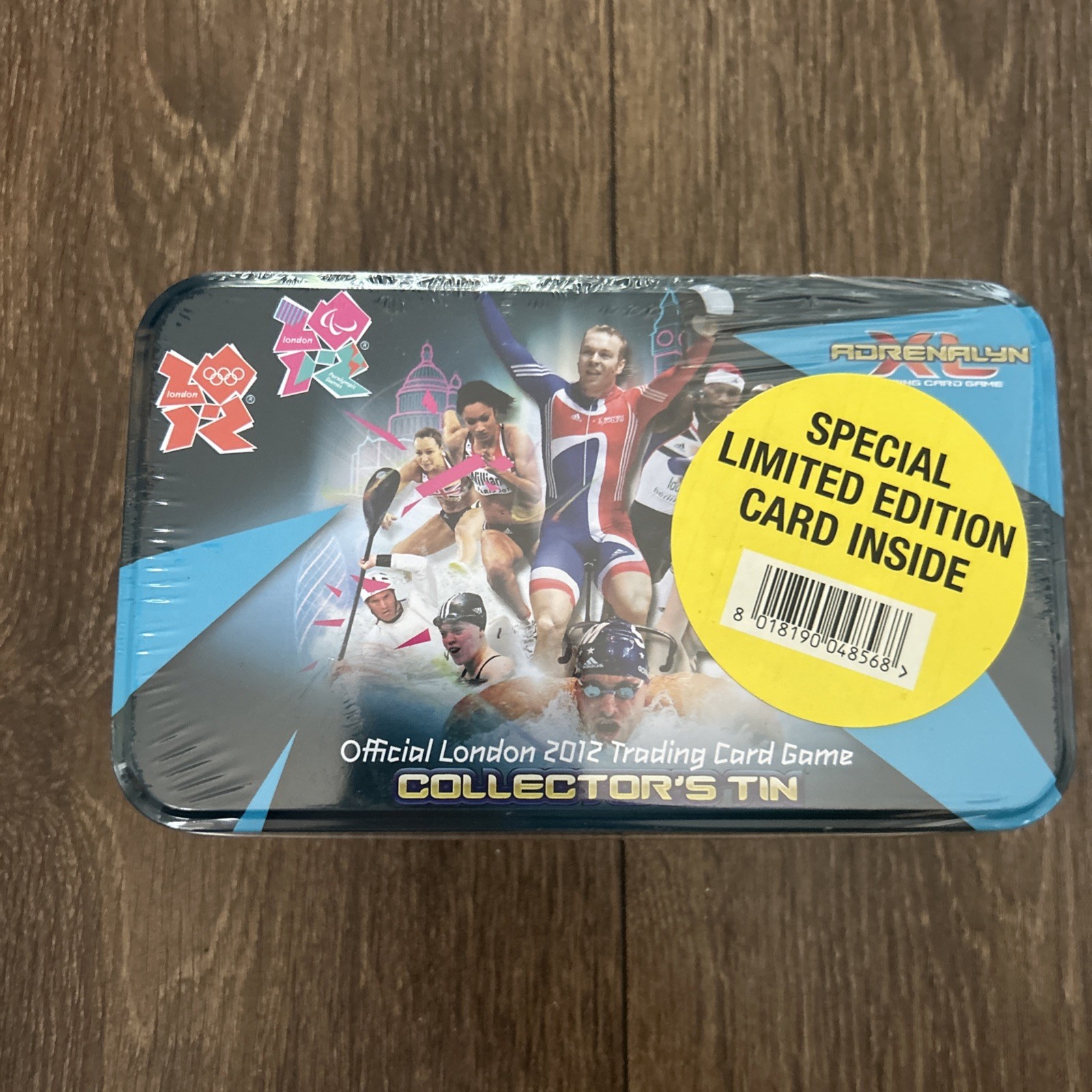 Panini Adrenalyn XL  2012 London Olympics Collectors Tin - Factory Sealed