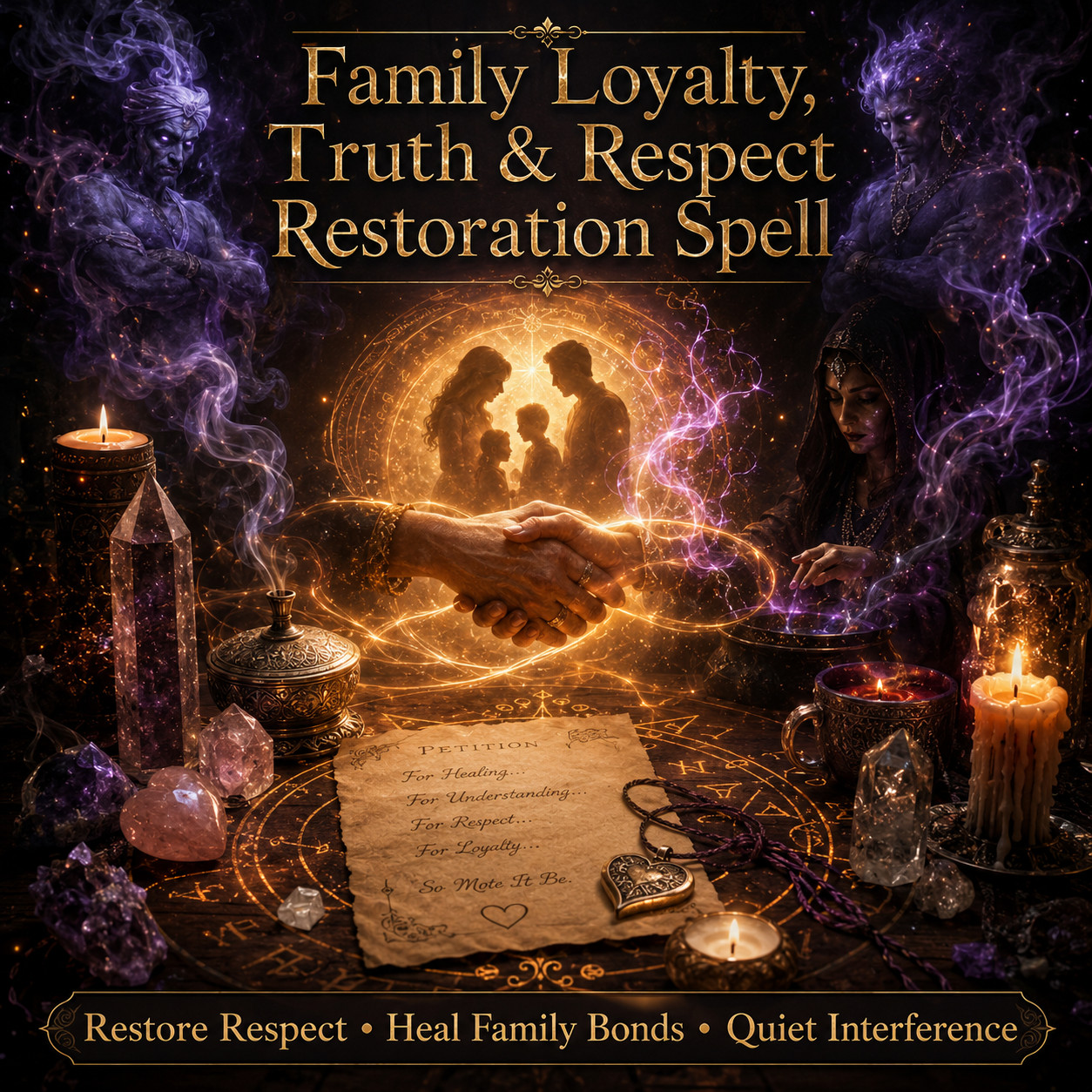 Powerful Family Loyalty Spell | Family Healing Ritual | Restore Respect, & Truth