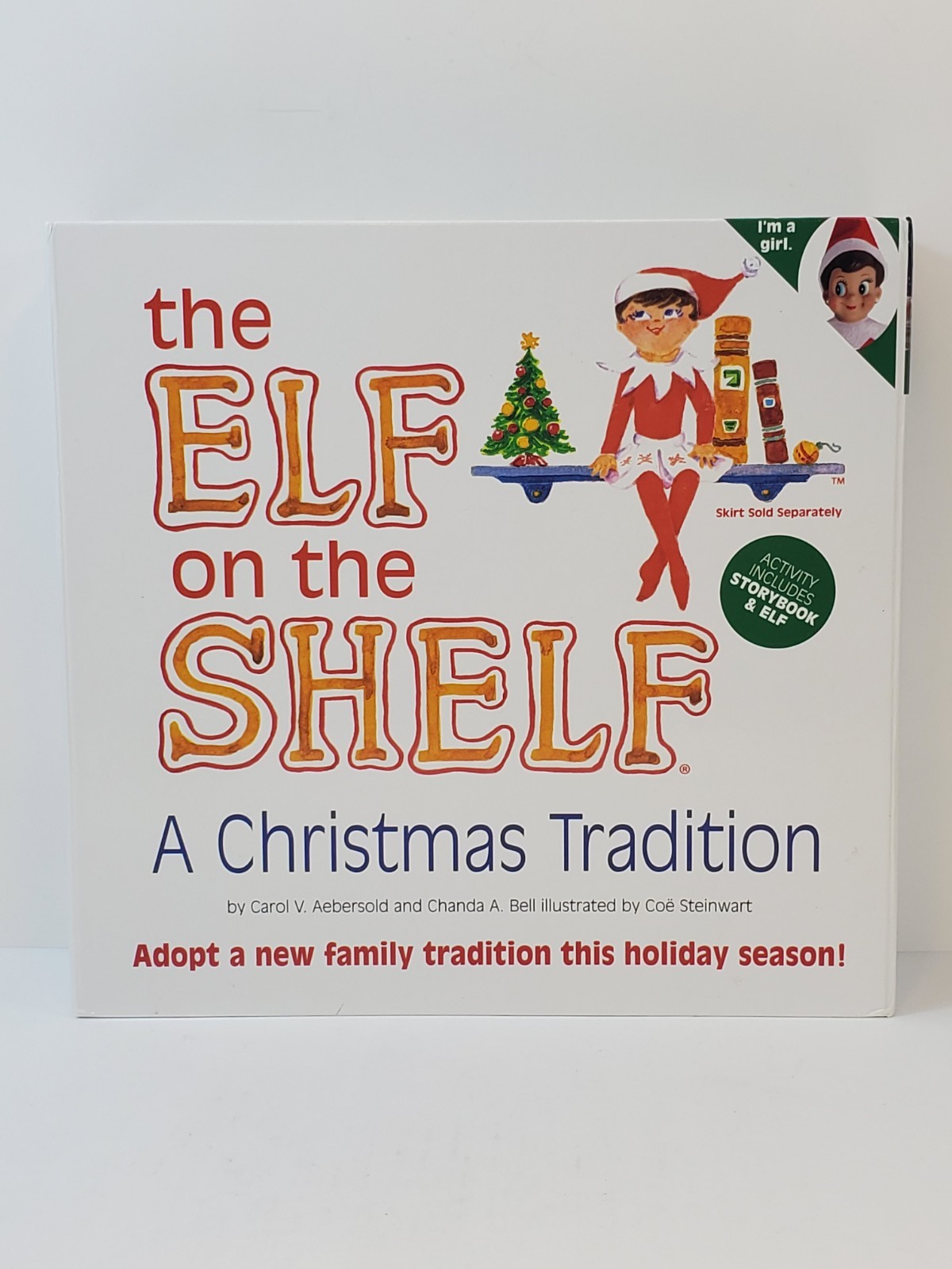 Original Elf on the Shelf Girl Doll w/ Book & Big Box 2005 Early Production
