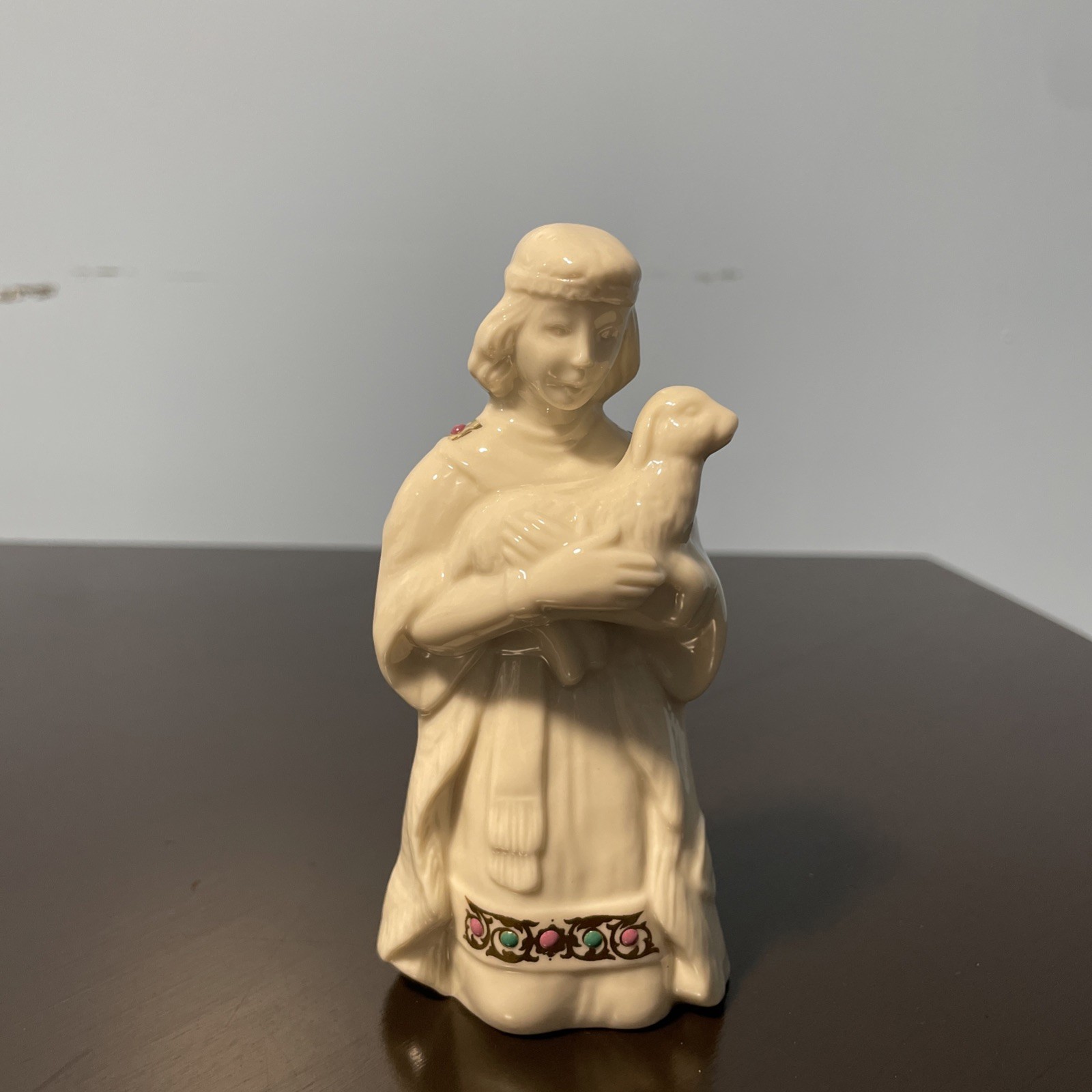 Lenox China Jewels 1993 Nativity Shepherd Boy