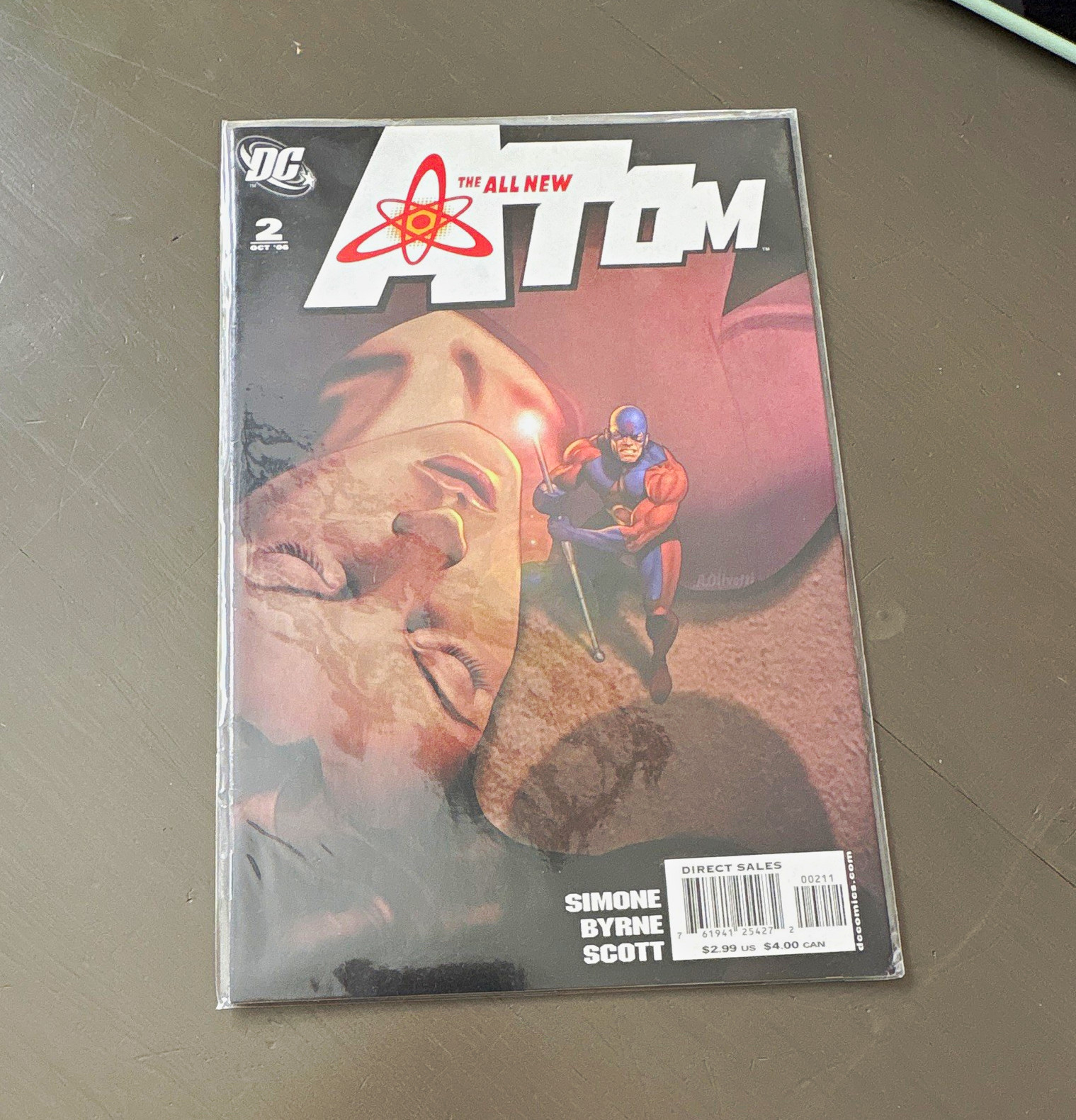 DC Comics The All-New Atom #2 (Modern Age) Gail Simone John Byrne