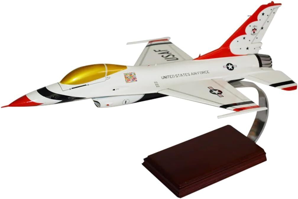 USAF McDonnell Douglas F-16 Falcon Thunderbirds Desk Jet 1/48 Model SC Airplane