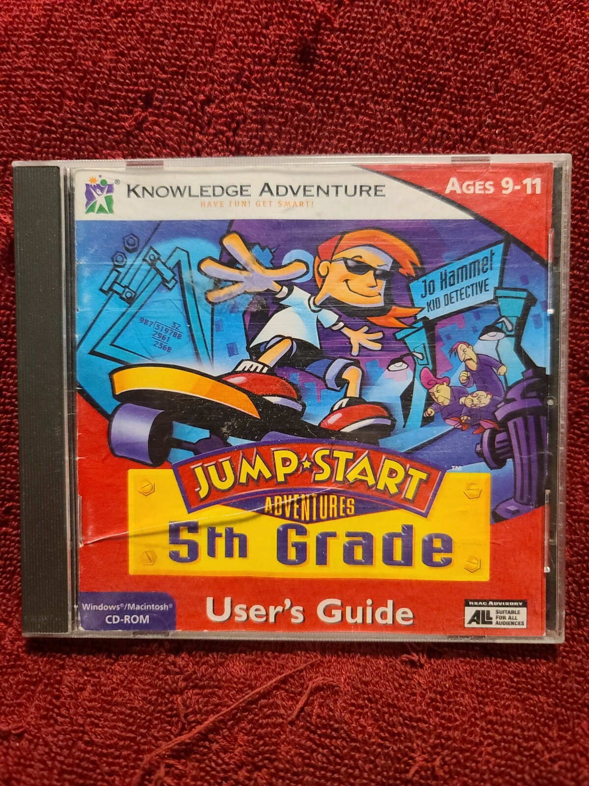 Shelf00N tested VINTAGE PC GAME/SOFTWARE~jump start- 5th grade- users guide