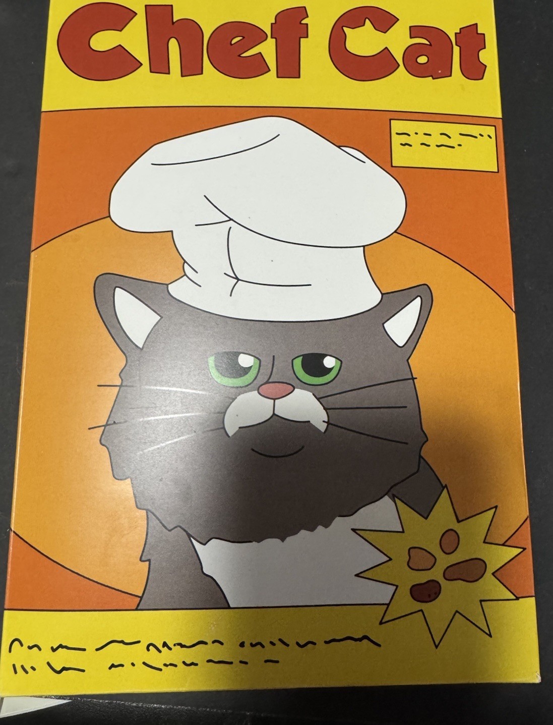 Sealed Bob’s Burgers Chef Cat - 2017 SDCC Toddland Exclusive Mystery Item LE 200