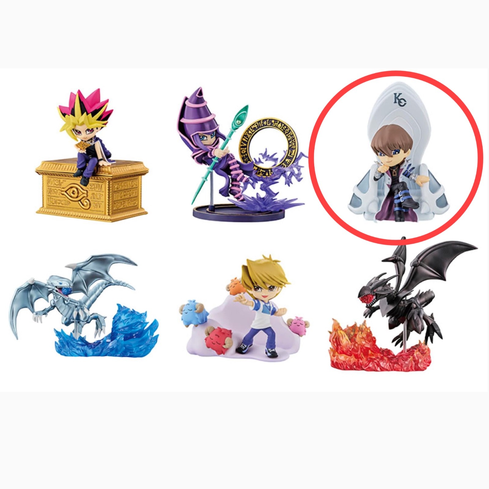 RE-MENT Yu Gi Oh Duel Monsters Figure Desktop Collection DesQ - Kaiba
