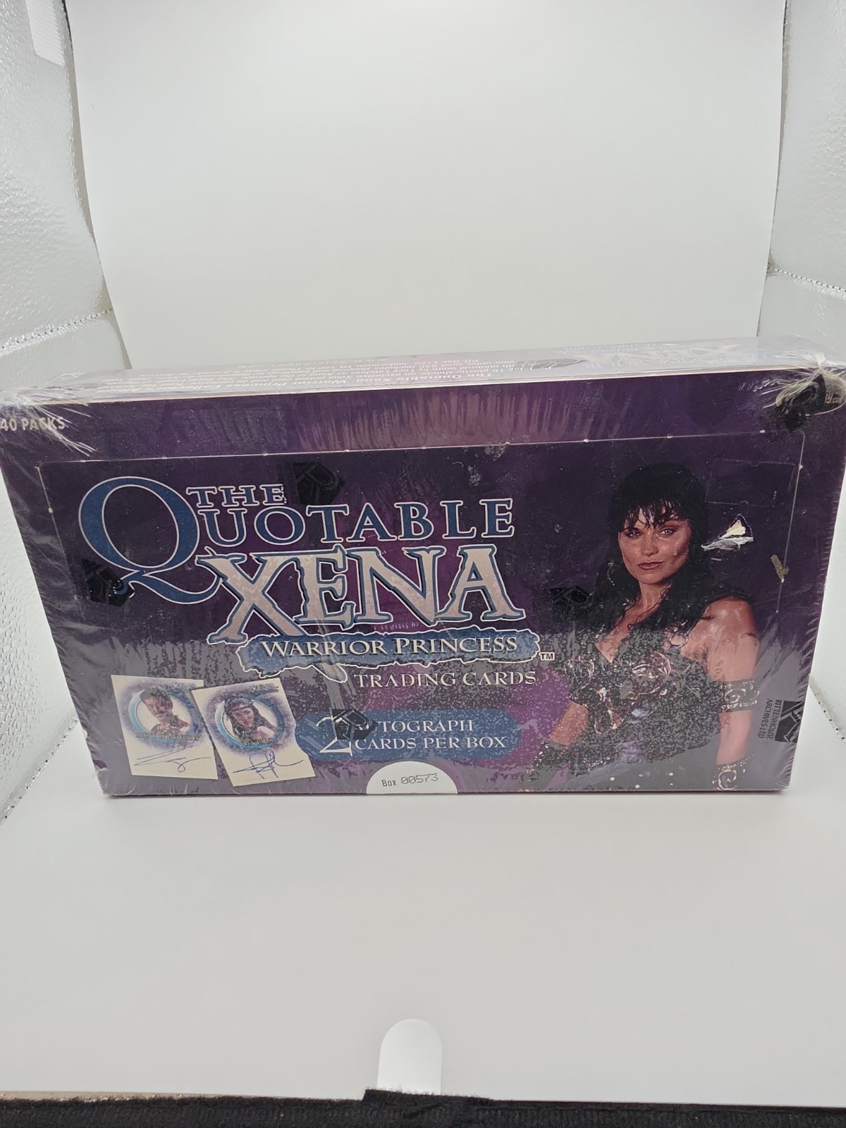 The Quotable Xena Warrior Princess Trading Cards 2 Autograph Per Box. New/Sealed