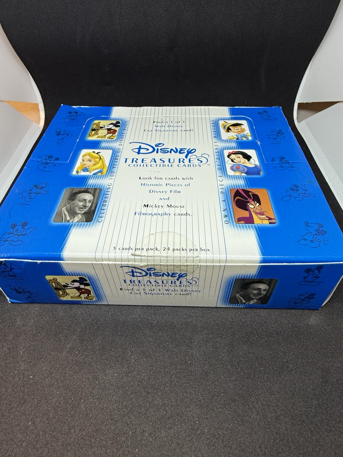 Upper Deck Disney Treasures 2003 Sealed Box Cut Signature 24 Packs