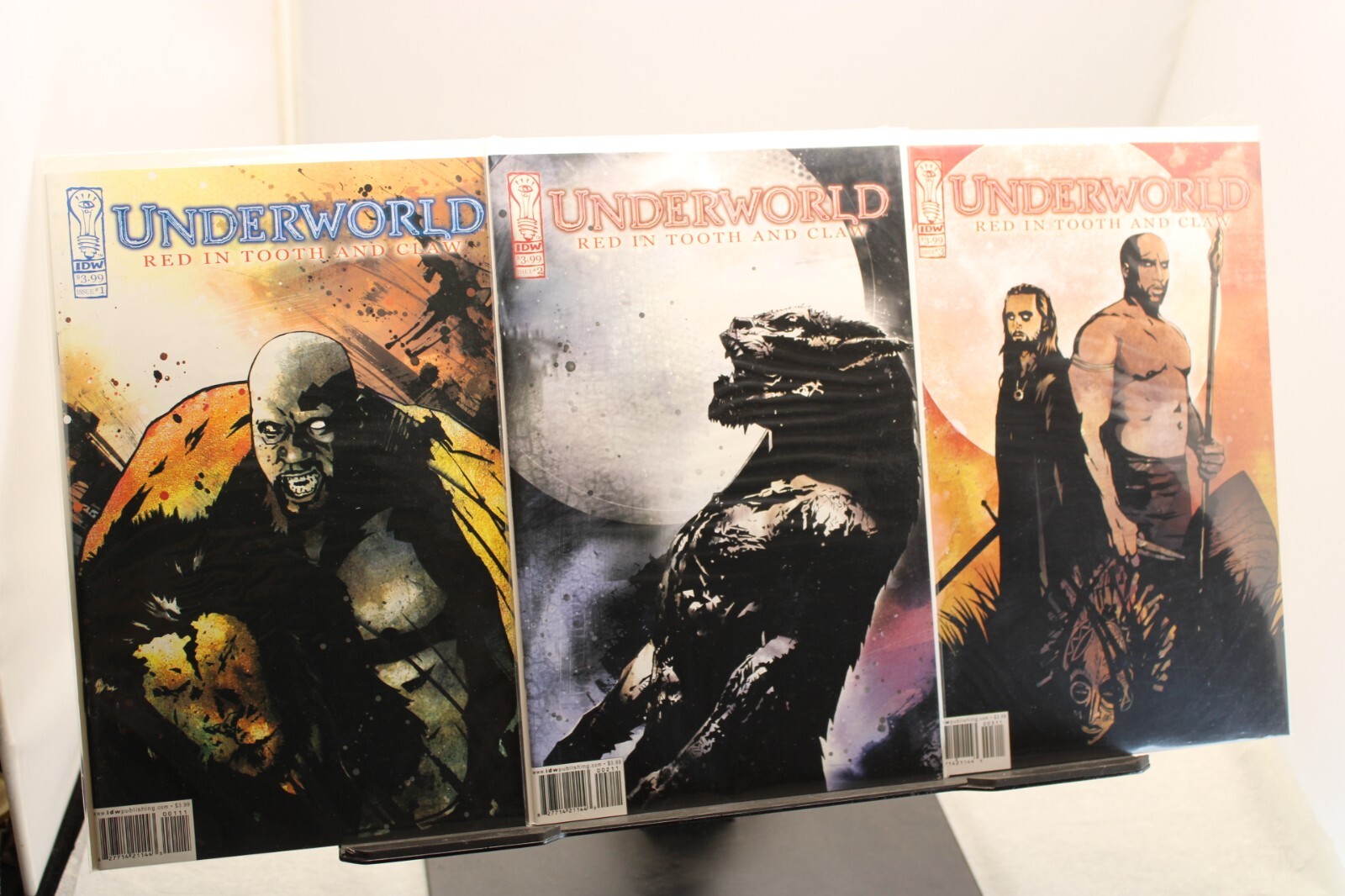IDW: Underworld- Red In Tooth And Claw Vol. 1 (2004) #1-3 Complete Set