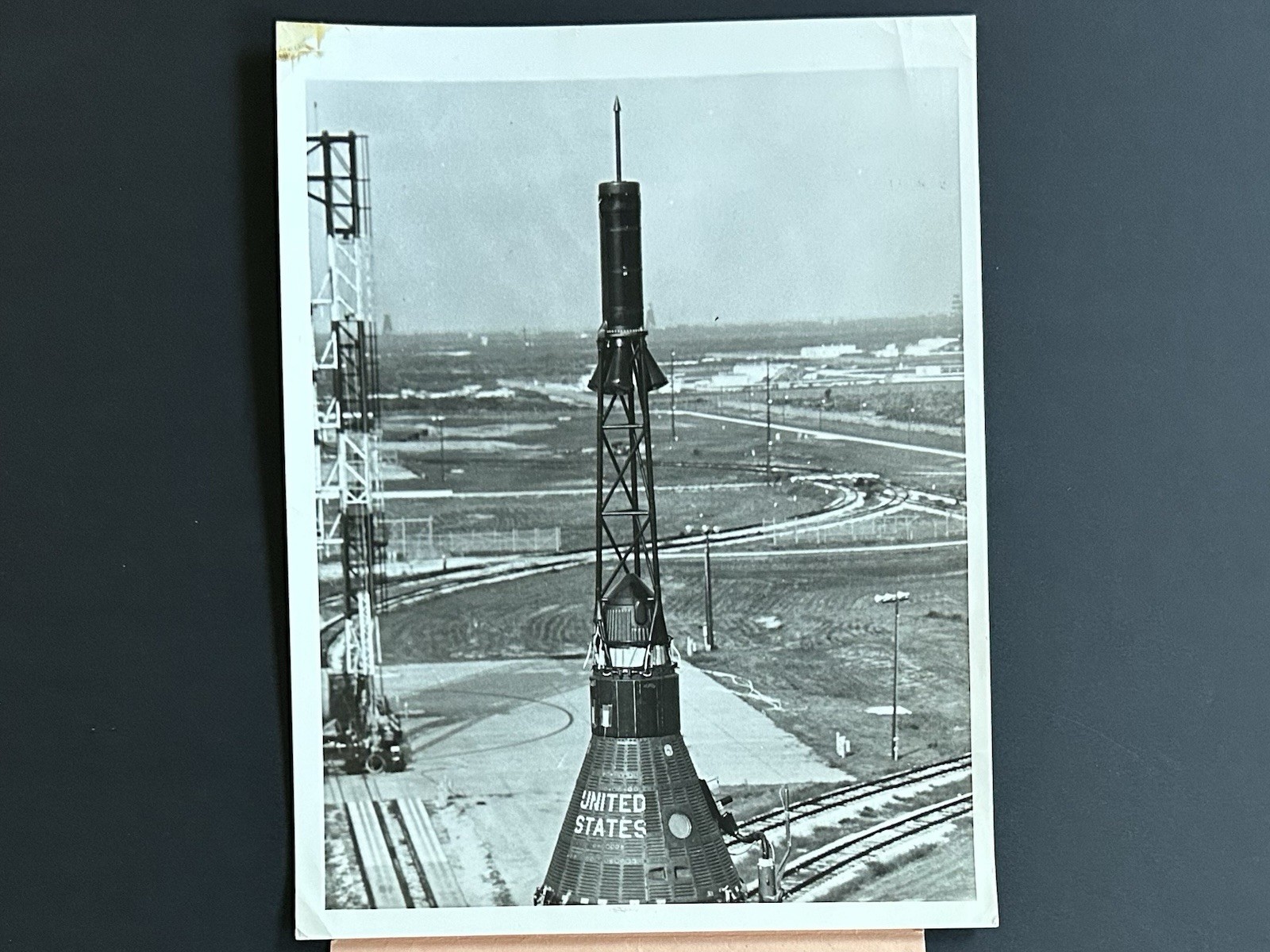 1961 NASA AP News Features Redstone Rocket “One’s a Crowd”  Press Photo