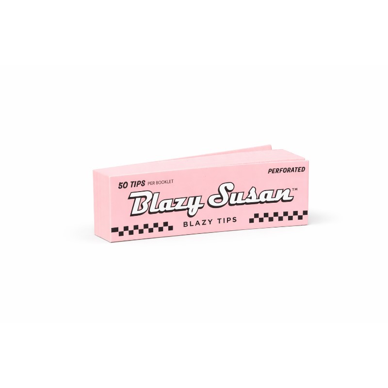 25x Blazy Susan Perforated Pink Filters Tips 50 Per Pack New Sealed Lot Reg