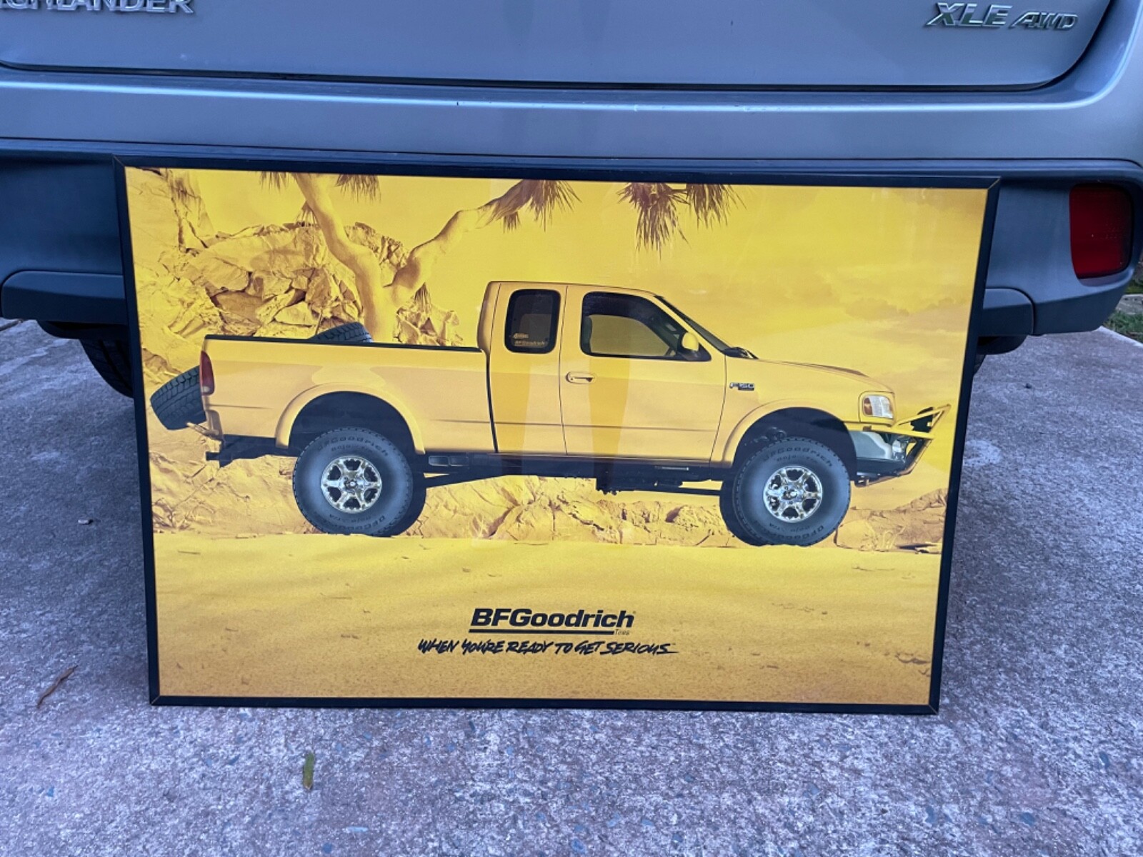 Vintage BF Goodrich Original Advertising Poster