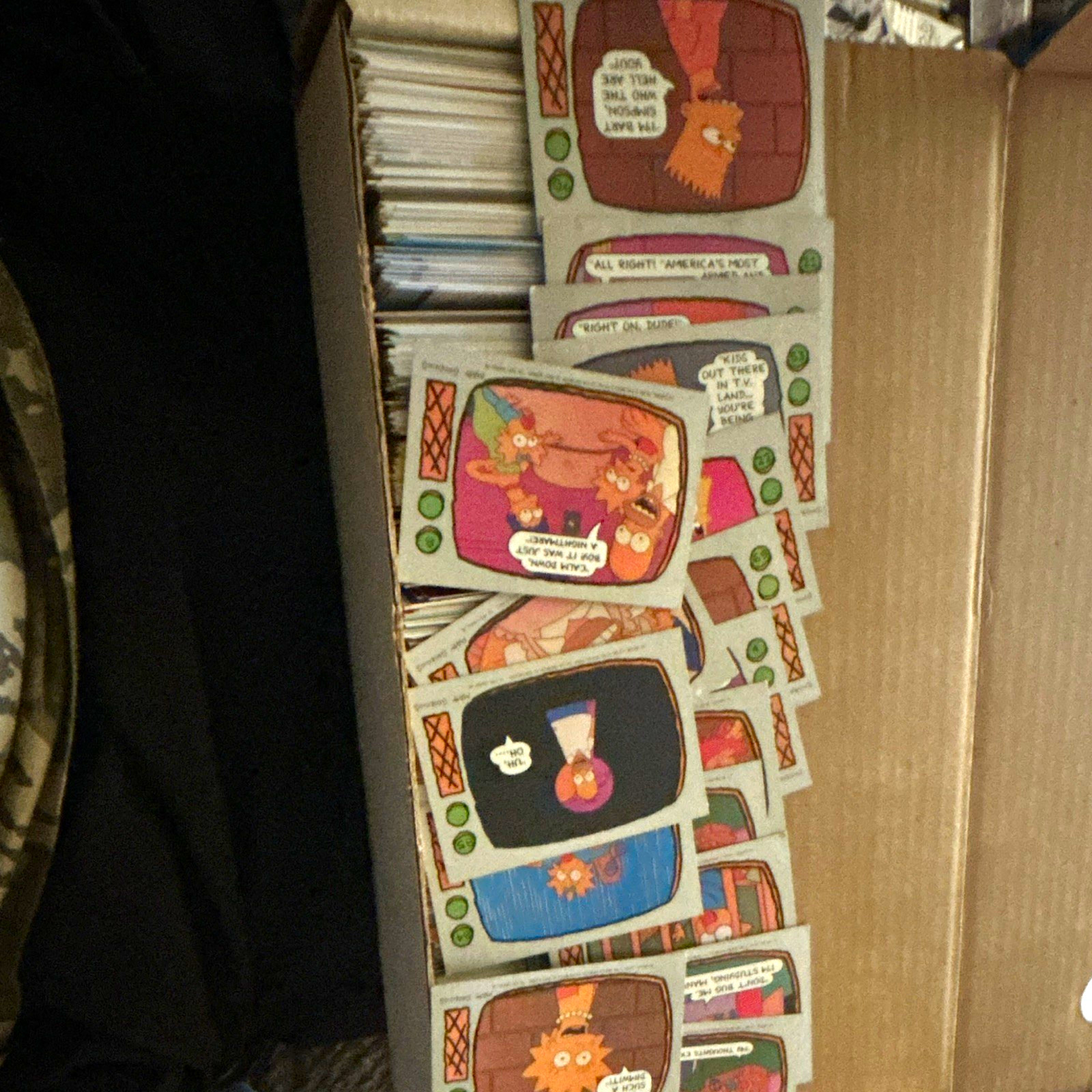 Topps The Simpsons 1990 Base Set Non-Sport Trading Card Lot 17