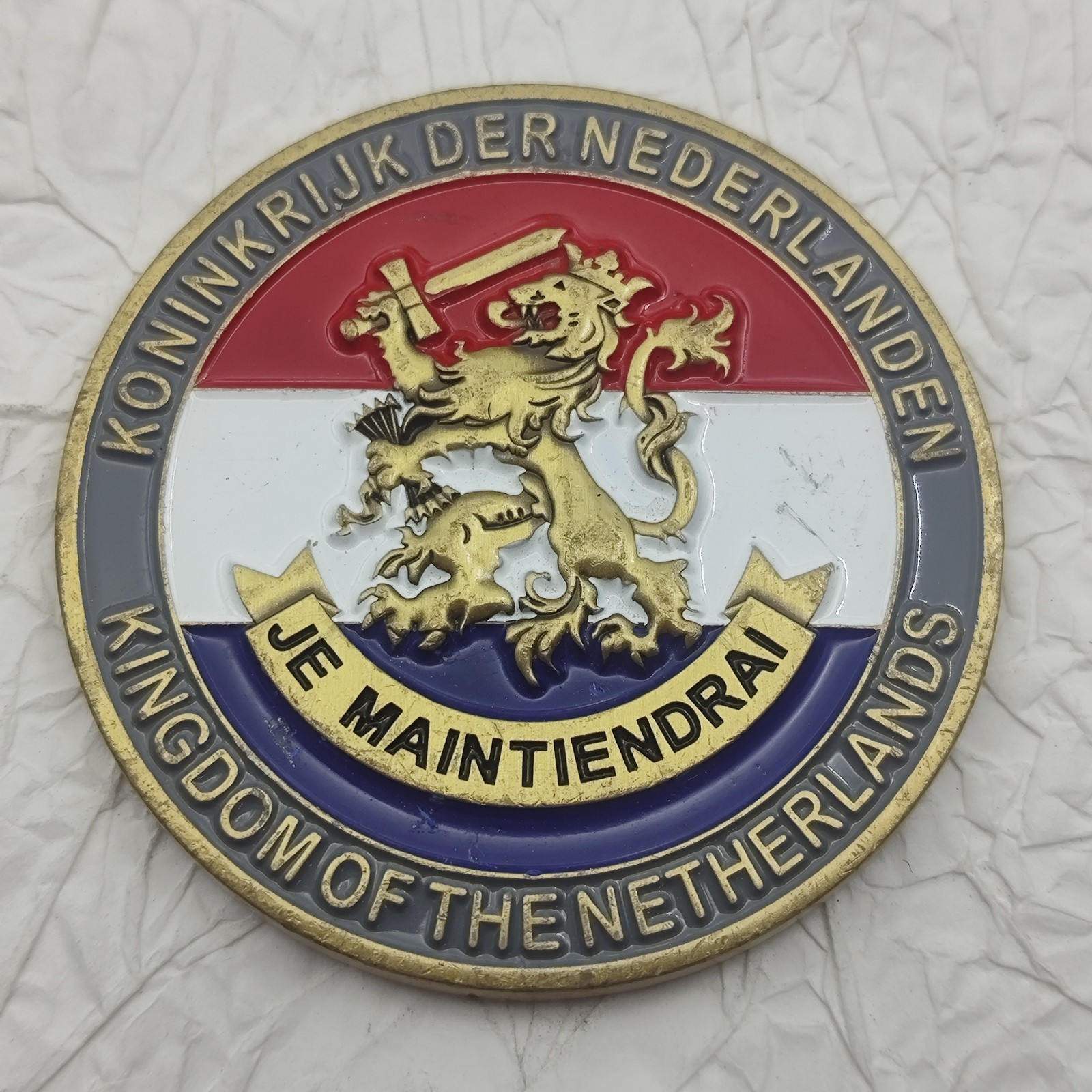 Kingdom of the Netherlands Defence Intelligence and Security Service Coin