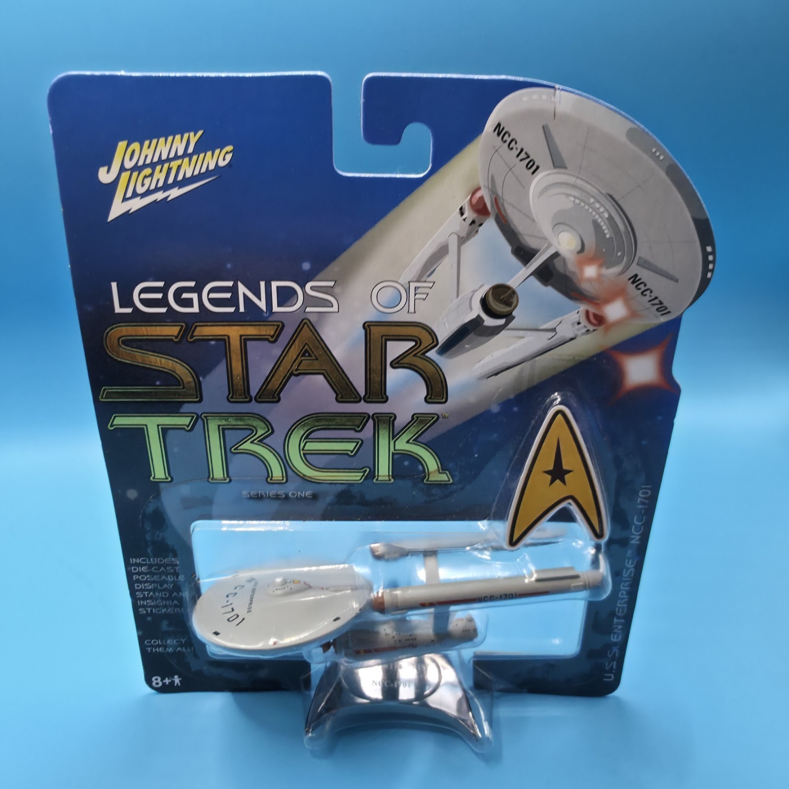 Johnny Lightning Legends Of Star Trek Series 1 USS Enterprise NCC 1701 Diecast
