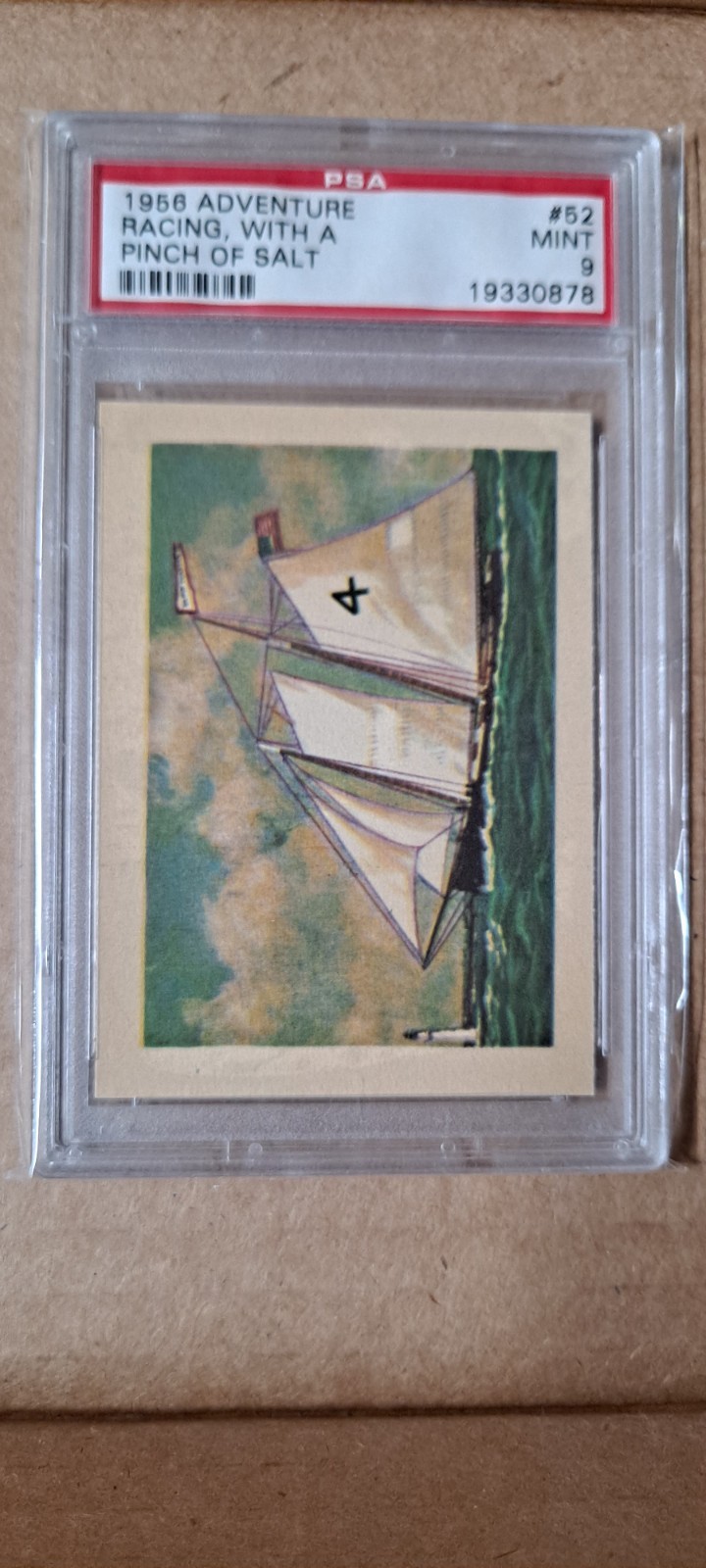 1956 Adventure #52 Racing with a Pinch of Salt PSA 9 MINT