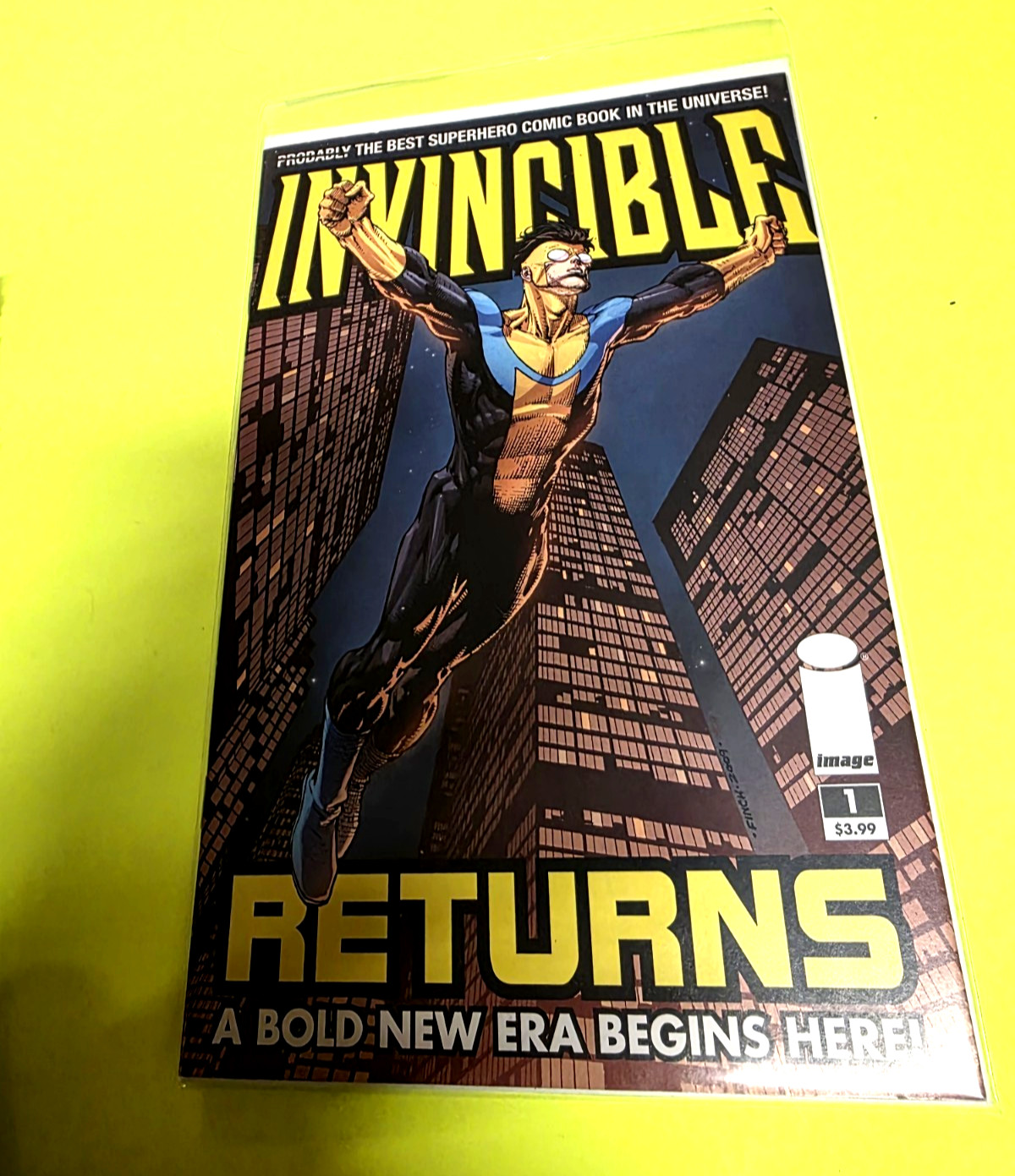 Invincible Returns #1 First printing 1st Thragg Image Comics 2010 NM- OR BETTER