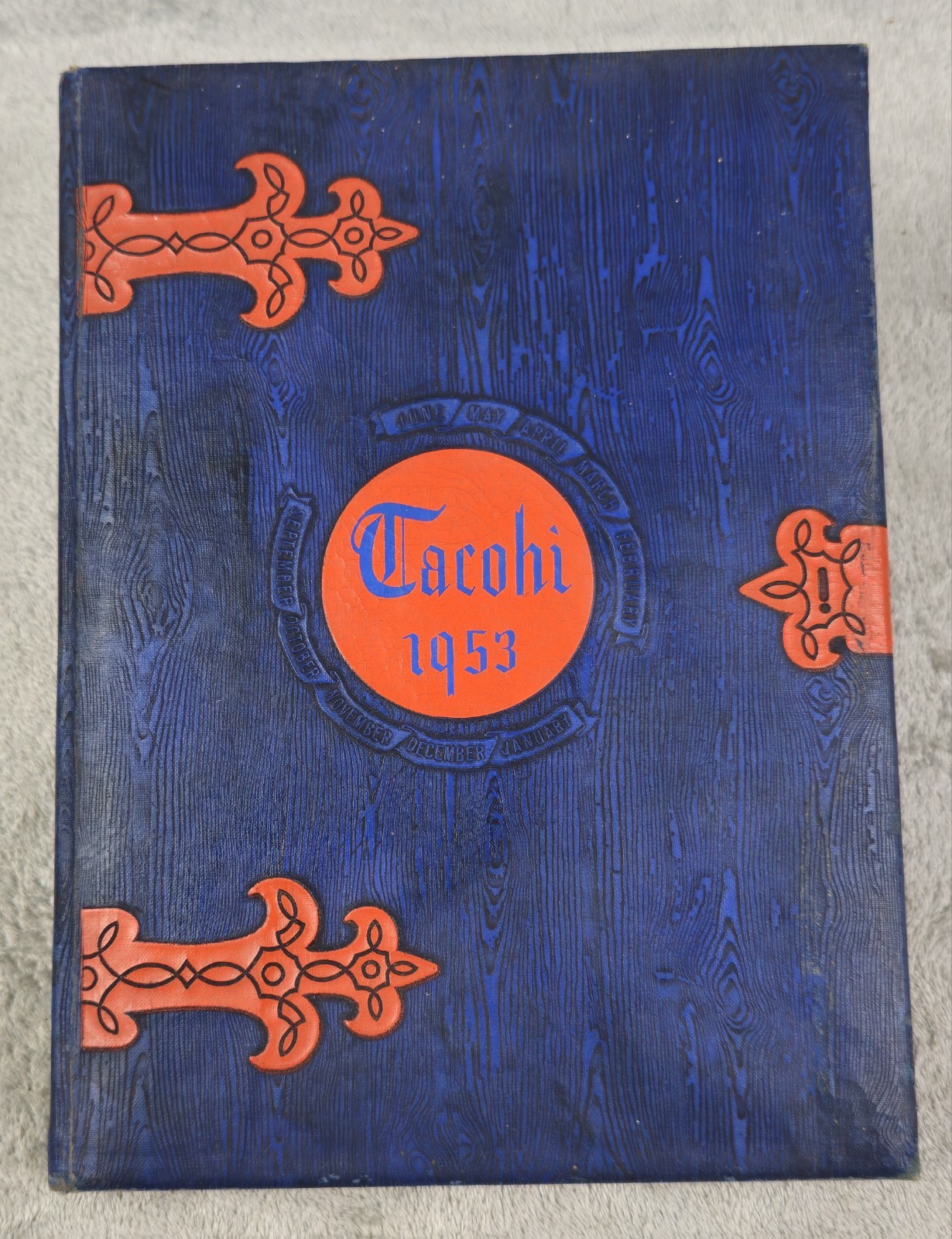 Taylor County High School TACOHI Perry Florida 1953 Yearbook Middle&High School