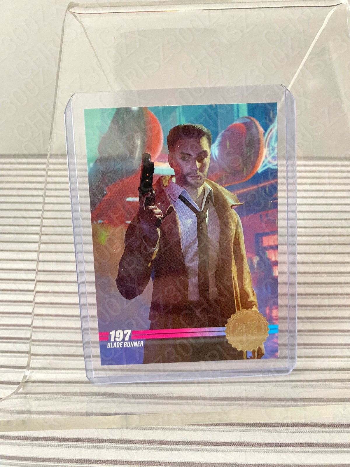 Limited Run Blade Runner Enhanced #197 GOLD Trading Card in Top Loader