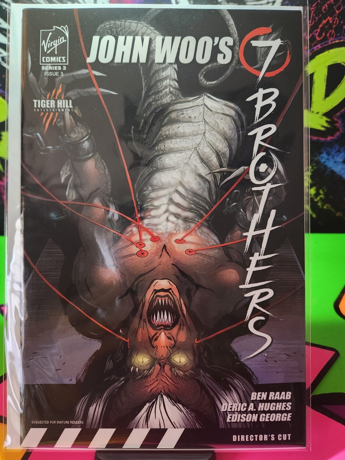 John Woo's 7 Brothers, Vol. 1 #2A Amano Cover Virgin Comics 2006