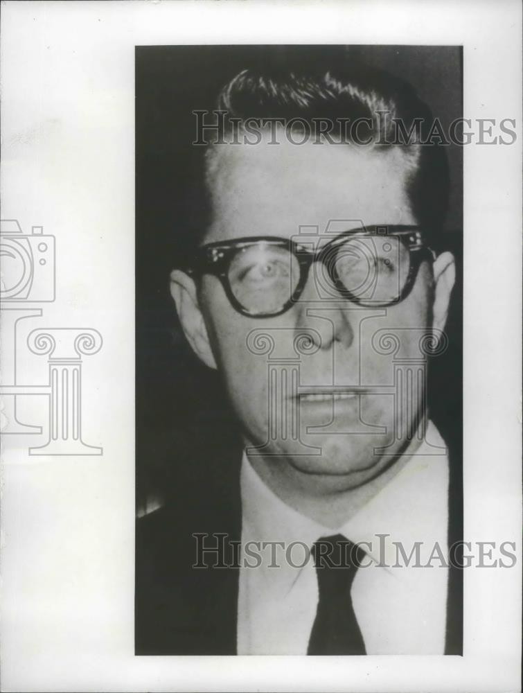 1969 Press Photo James Alcock, chief counsel for the prosecution. - noa11415