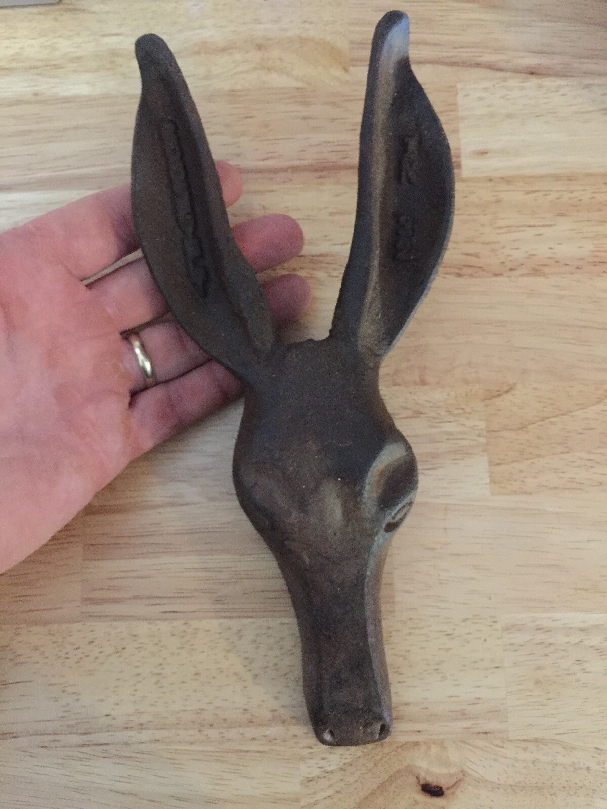 FDR Franklin Delano Roosevelt Boot Jack Metal Mule 2LB Donkey President Democrat