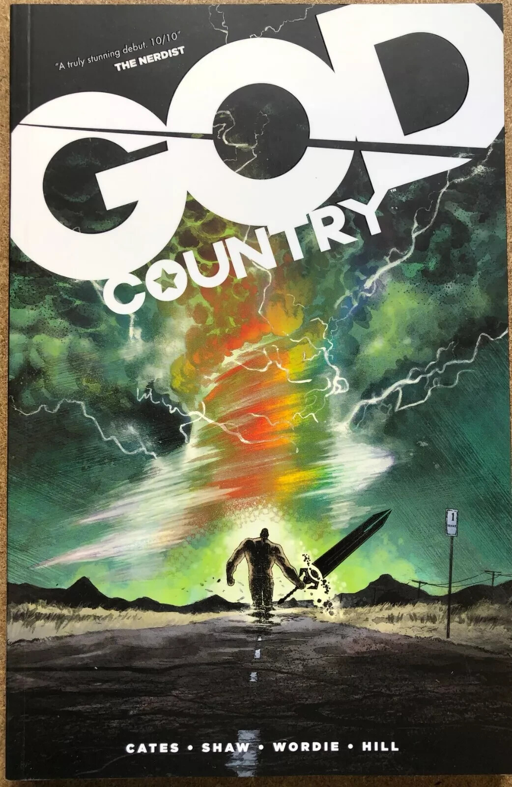 GOD COUNTRY Graphic Novel Trade Paperback TP Cates Image Comics NEW