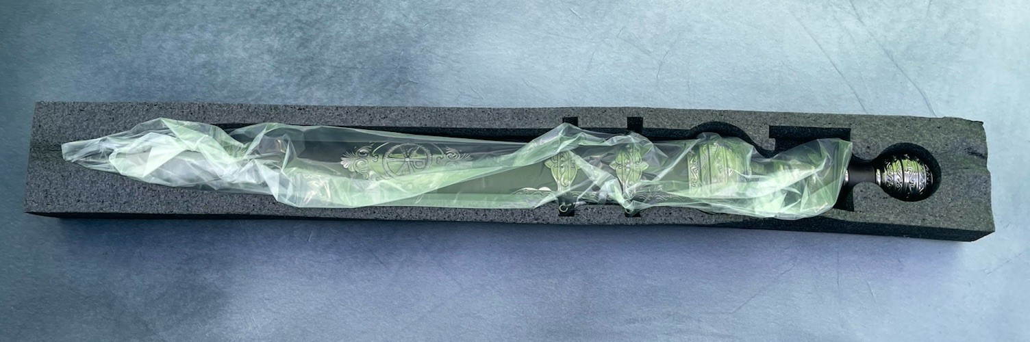 Sword fort Carbon Steel Gladius Roman Legion Sword Real Metal,About 31.5\