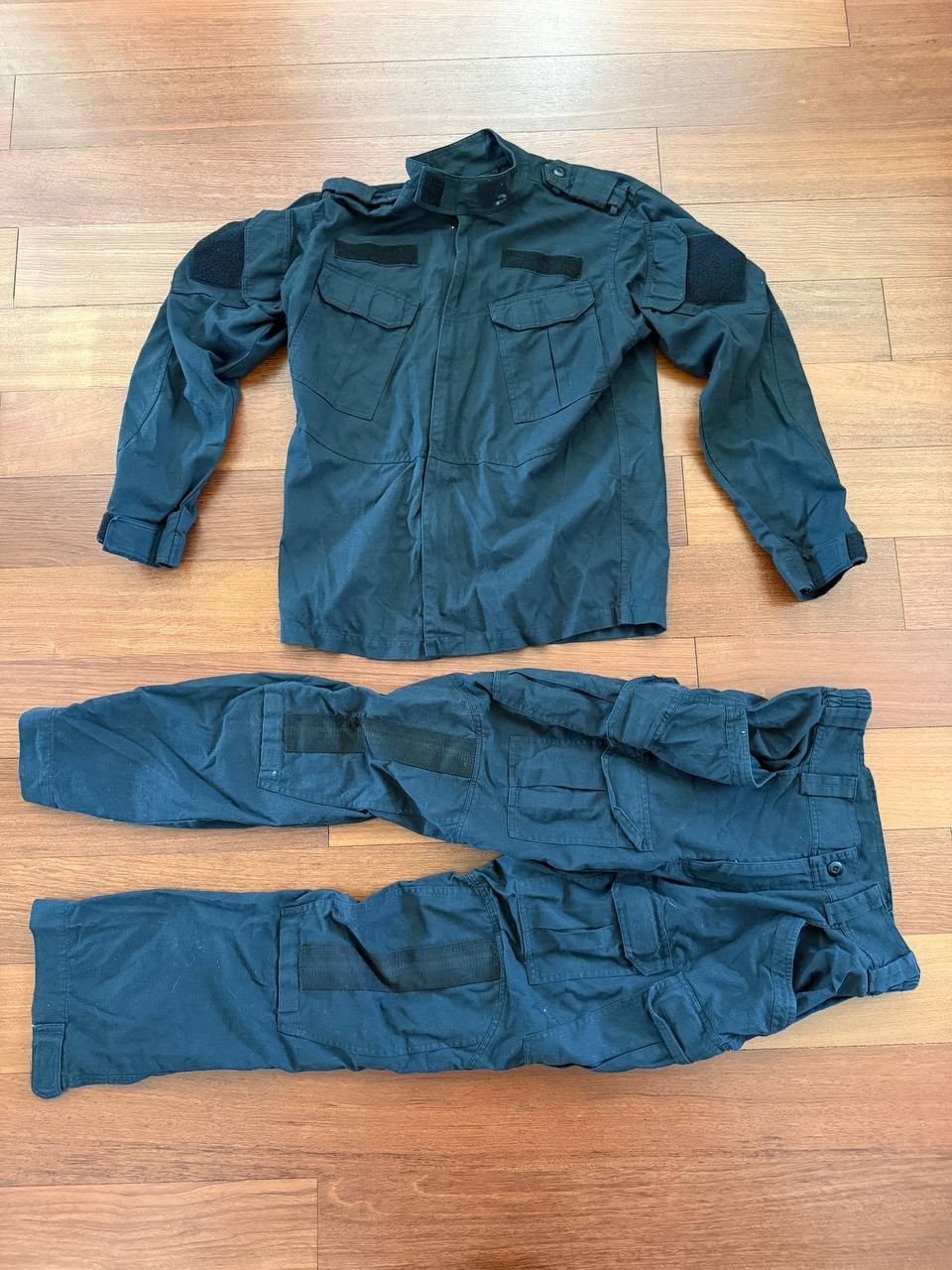 Russian MVD SOBR OMON Tactical Summer Suit - Black - Size 54-6