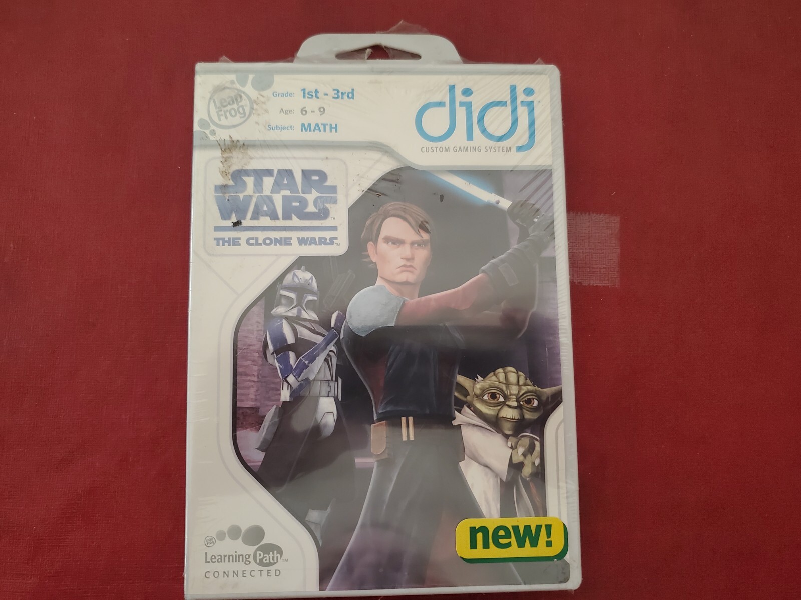 New Sealed Leap Frog Diji Star Wars Educational Game 1st to 3rd Grade Math