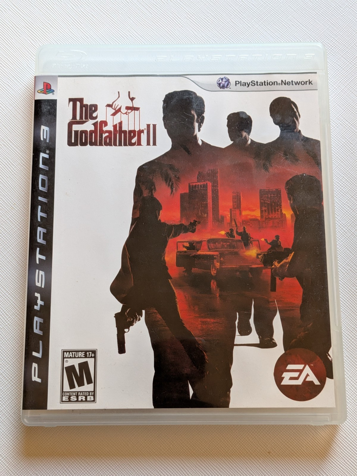 The Godfather II (Sony PlayStation 3, 2009) Damaged Artwork - Tested - No manual