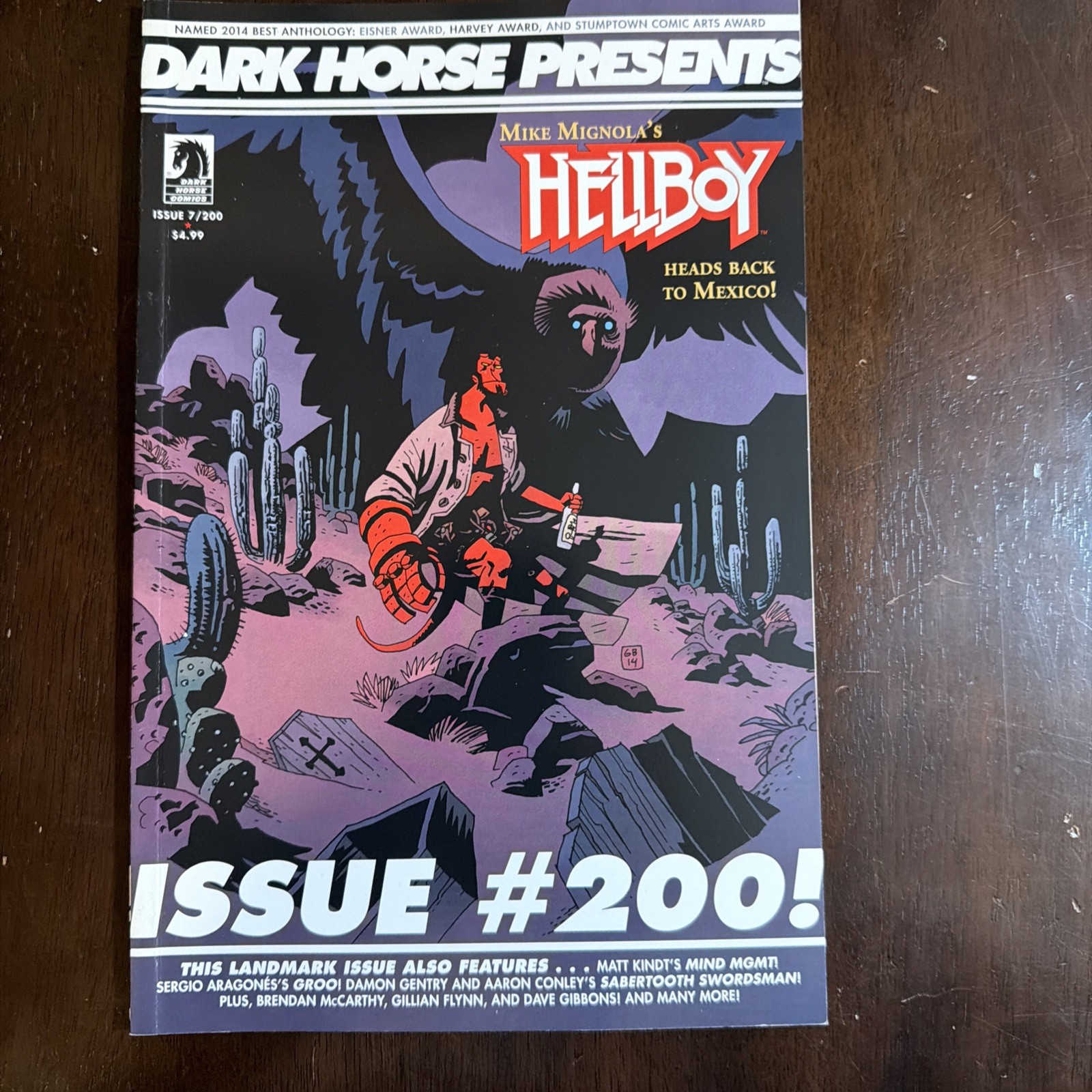 DARKHORSE PRESENTS #200 #7 MIKE MIGNOLA\'S HELLBOY  (2015)  HIGH GRADE