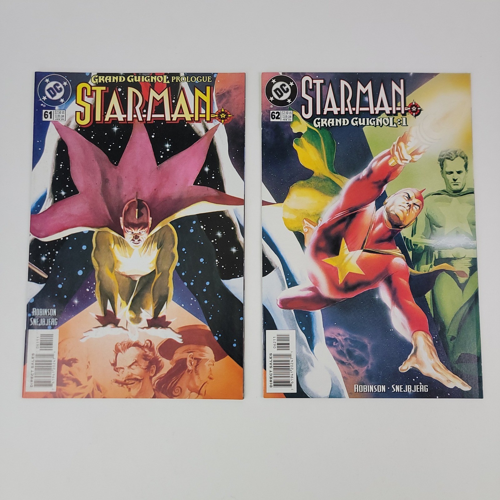 Starman #61 #62 DC Comics Grand Guignol Prologue & Part 1 Jack Knight (2000)