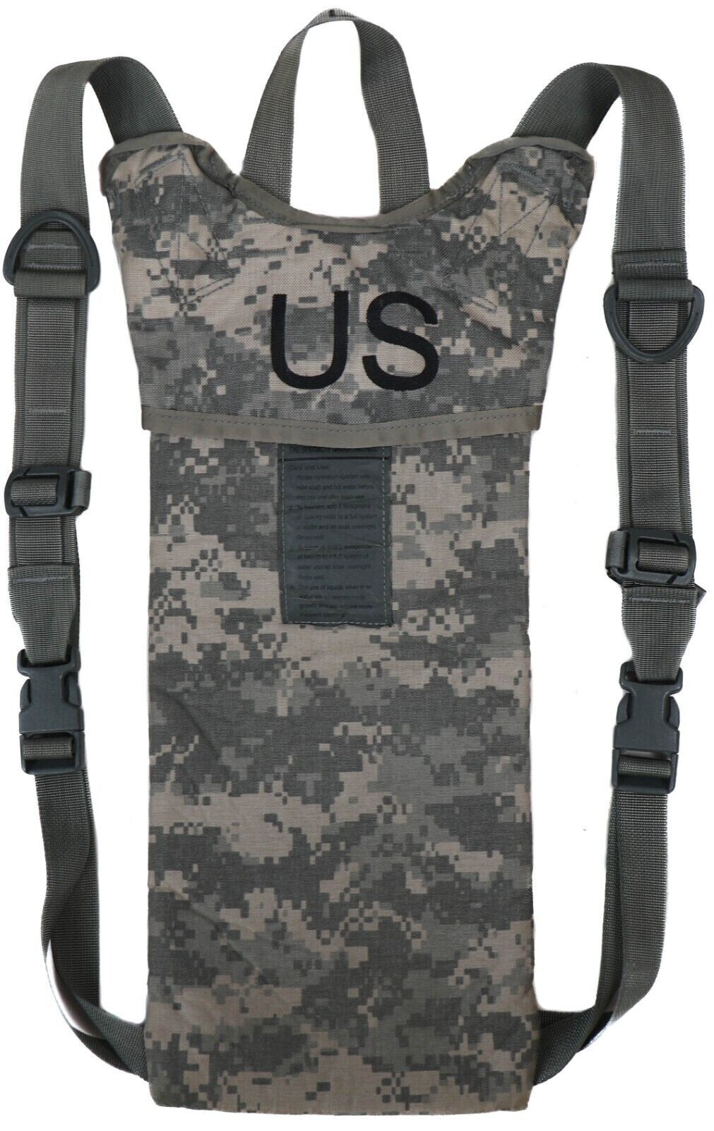 US Army ACU Hydration Carrier 100 OZ 3L System No Bladder Camelback UCP Pack